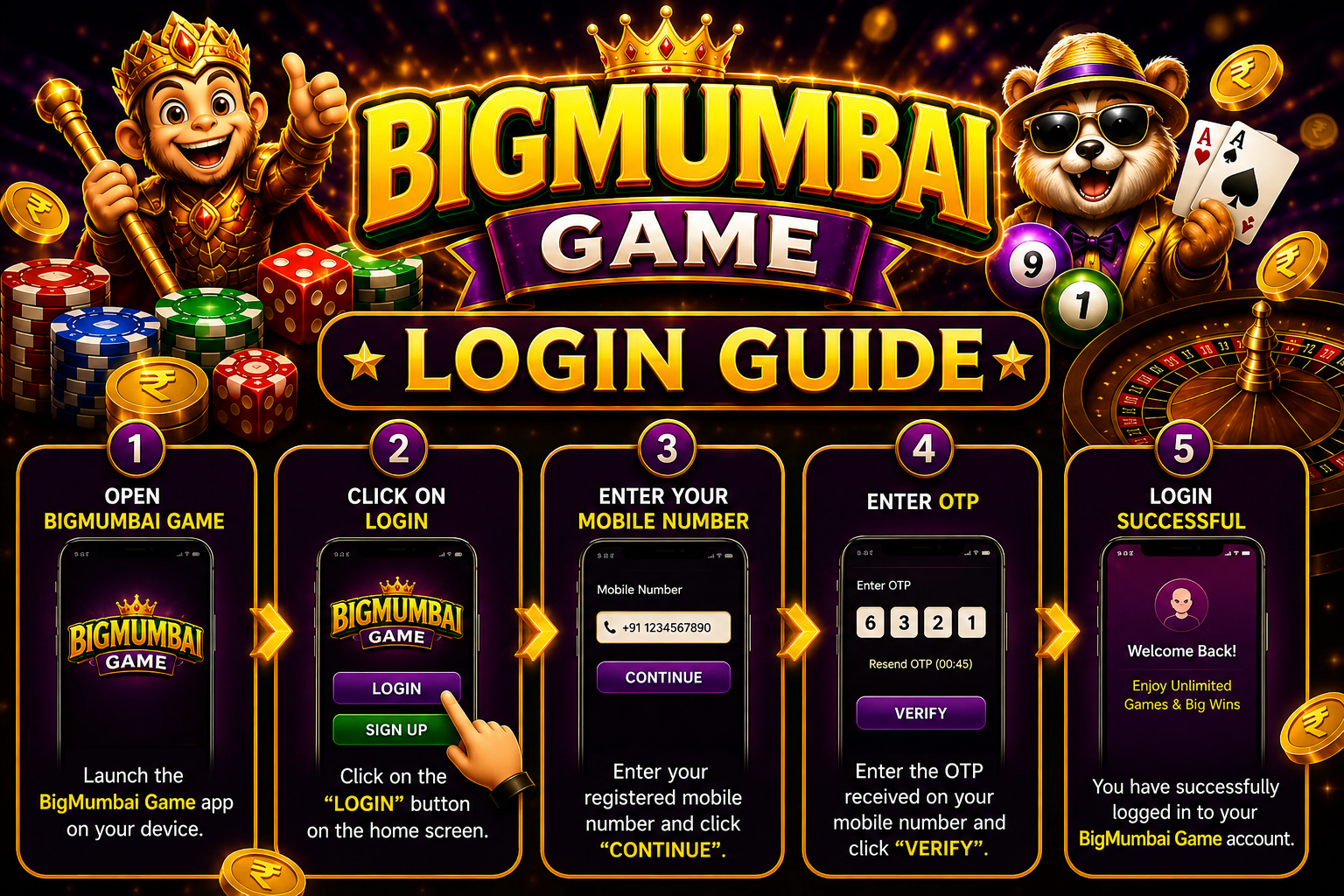 bigmumbai login guide