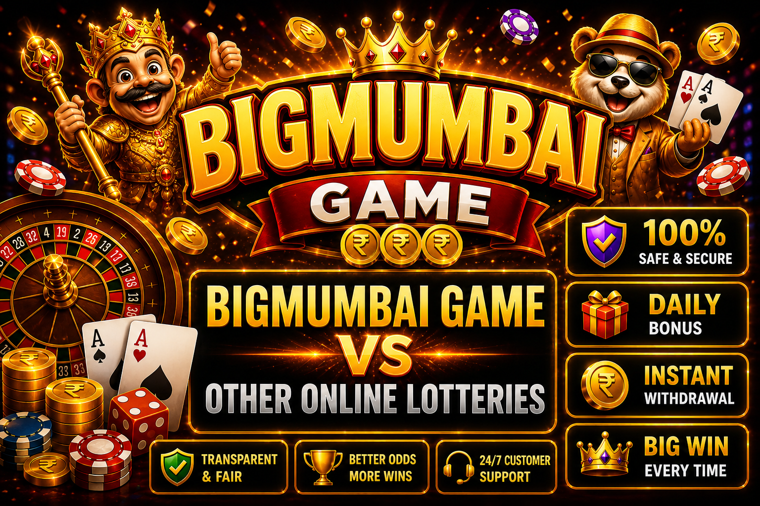 bigmumbai vs Other Lotteries